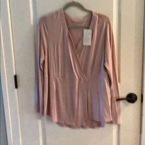 Blush colored shirt
